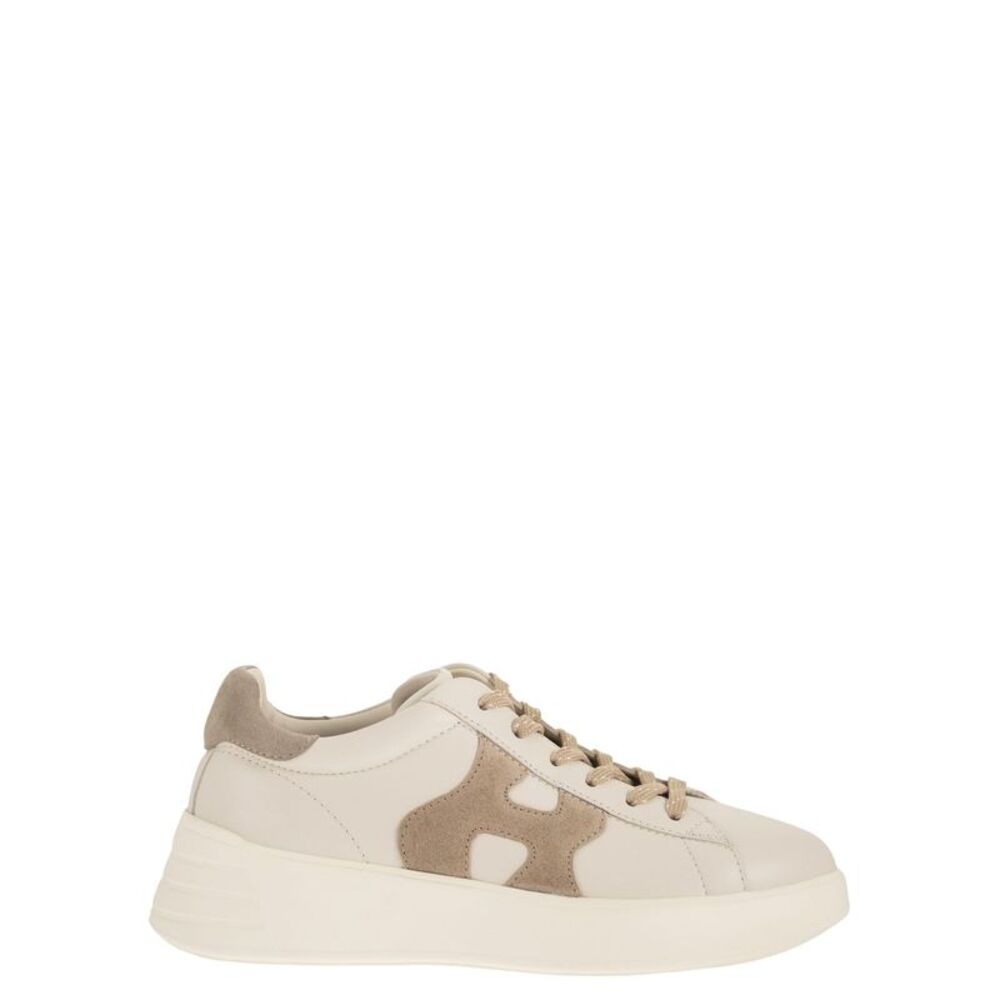 Hogan Women Rebel H562 - Leather Trainers With H On The Side